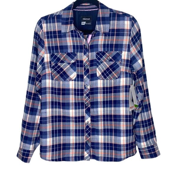 MARMOT Bridget Mid-weight Flannel Shirt - Picture 4 of 15